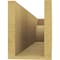 Ekena Millwork 6in. W x 8in. H x 32in. L Rivera Woodgrain TimberThane Rafter Tail, Primed Tan RFTUR06X08X32RIVRCPR - alternate 5